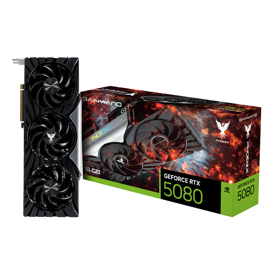 Kartelë Grafike NVIDIA GeForce RTX 5080 / 16GB GDDR7 / 256-bit / Gainward Phoenix - 4