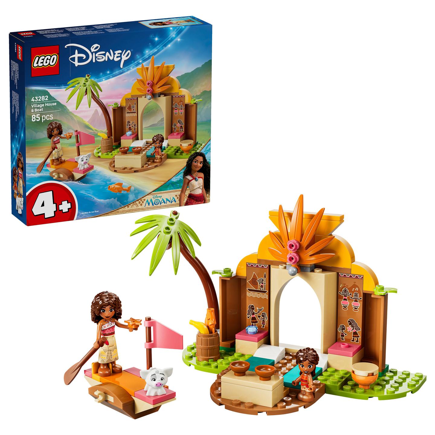 LEGO Disney Princess Moana’s Hut and Boat 43282 - 12