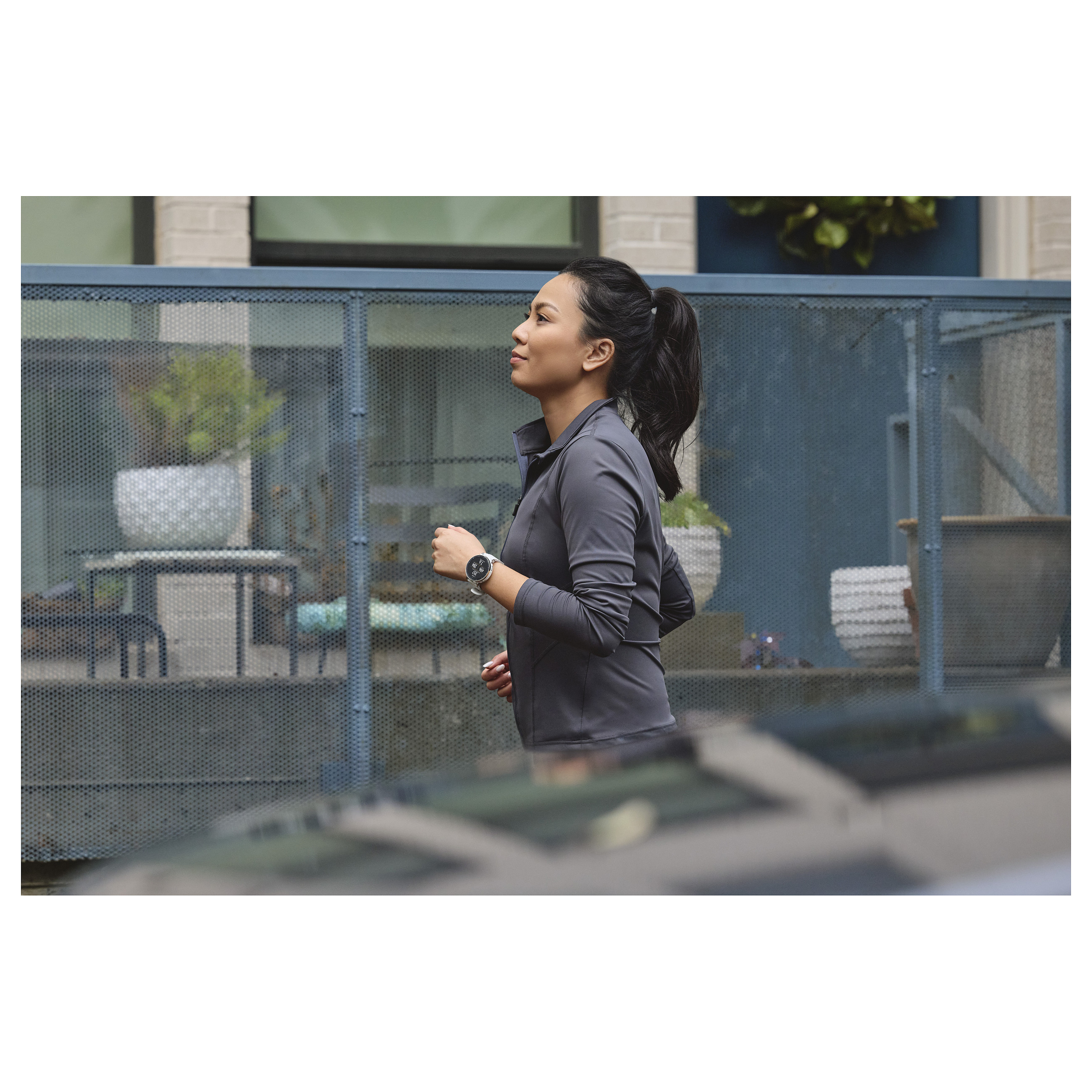 Orë e Mençur Amazfit Active 3 / AMOLED 1.32" / GPS / BioTracker / Silikon - White - 11