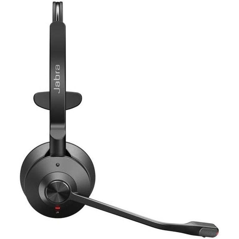 Kufje pa kabllo Jabra Engage 45 SE / DECT / Business Headset / 2 Mikrofona / Me bazë karikimi – Zezë - 2