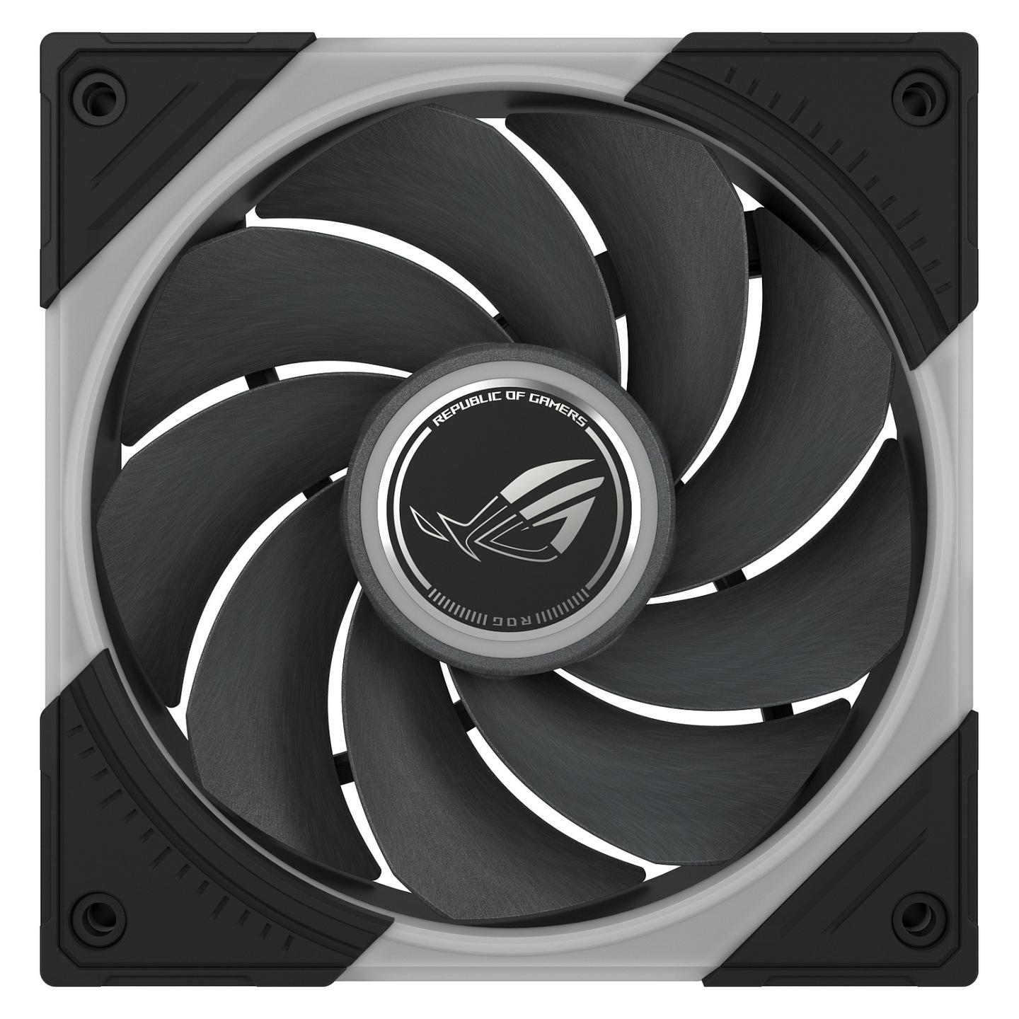 Ftohës për Kasë ASUS ROG Eurux GR120 ARGB Reverse, 120mm, PWM, Single Pack - Zezë - 9