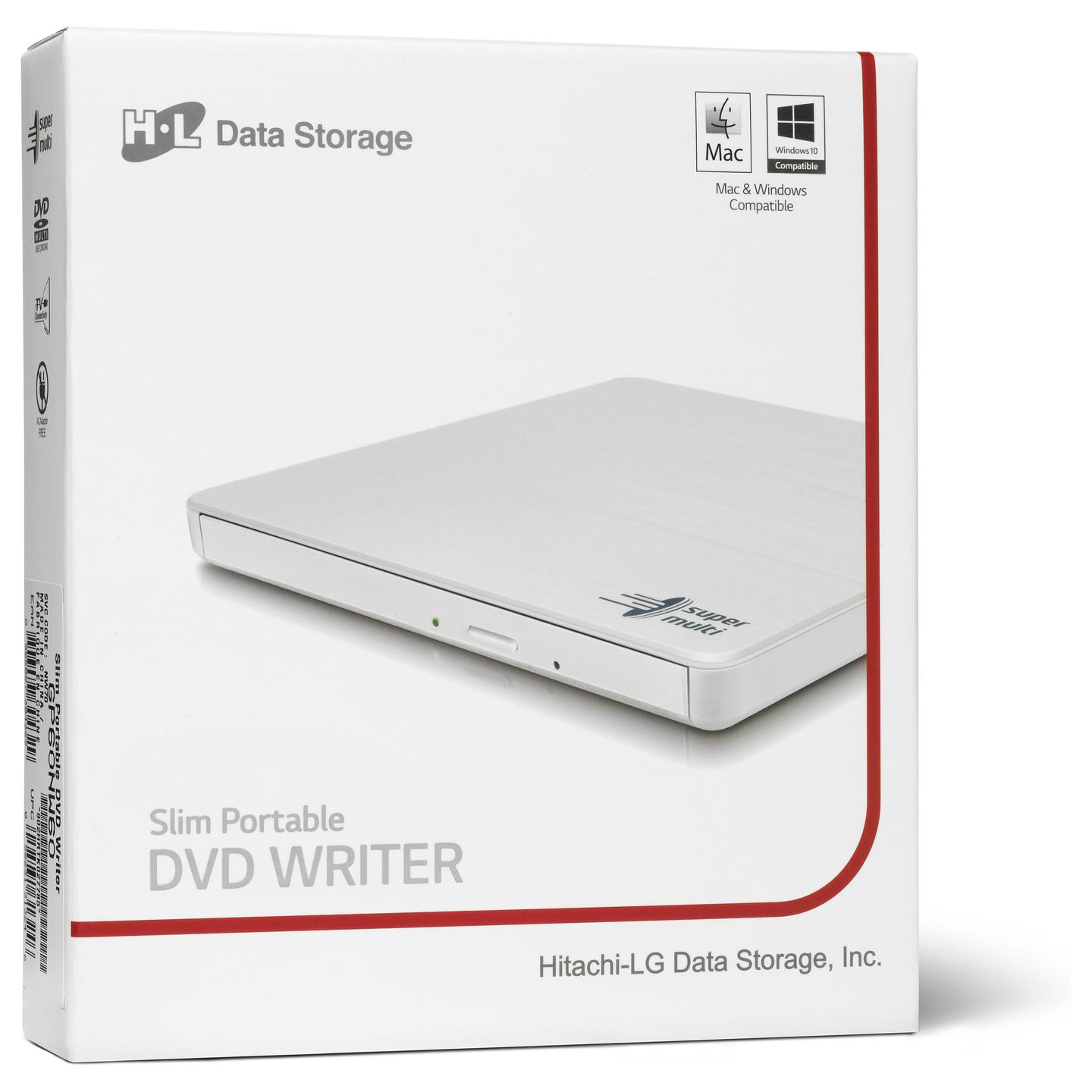 DVD e Jashtme Hitachi-LG GP60NW60 / DVD±RW / DVD-RAM / USB 2.0 – Bardhë - 6