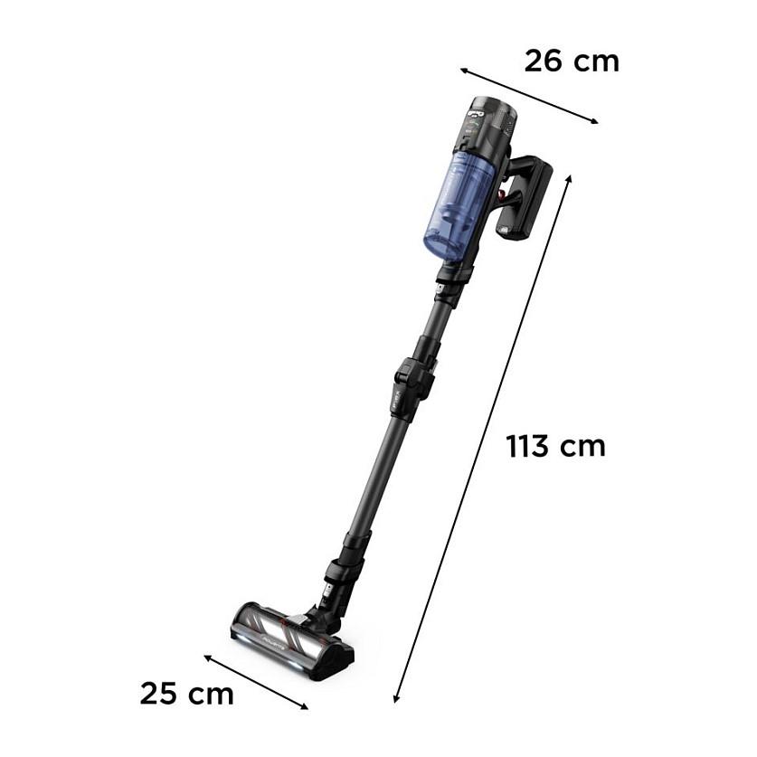 Fshesë me Vakum pa kabllo Rowenta X-Force Flex 12.60 Neo Aqua RH9LC1 / 150AW / 60 min / 2-në-1 / Aqua - Blu/Gri - 3