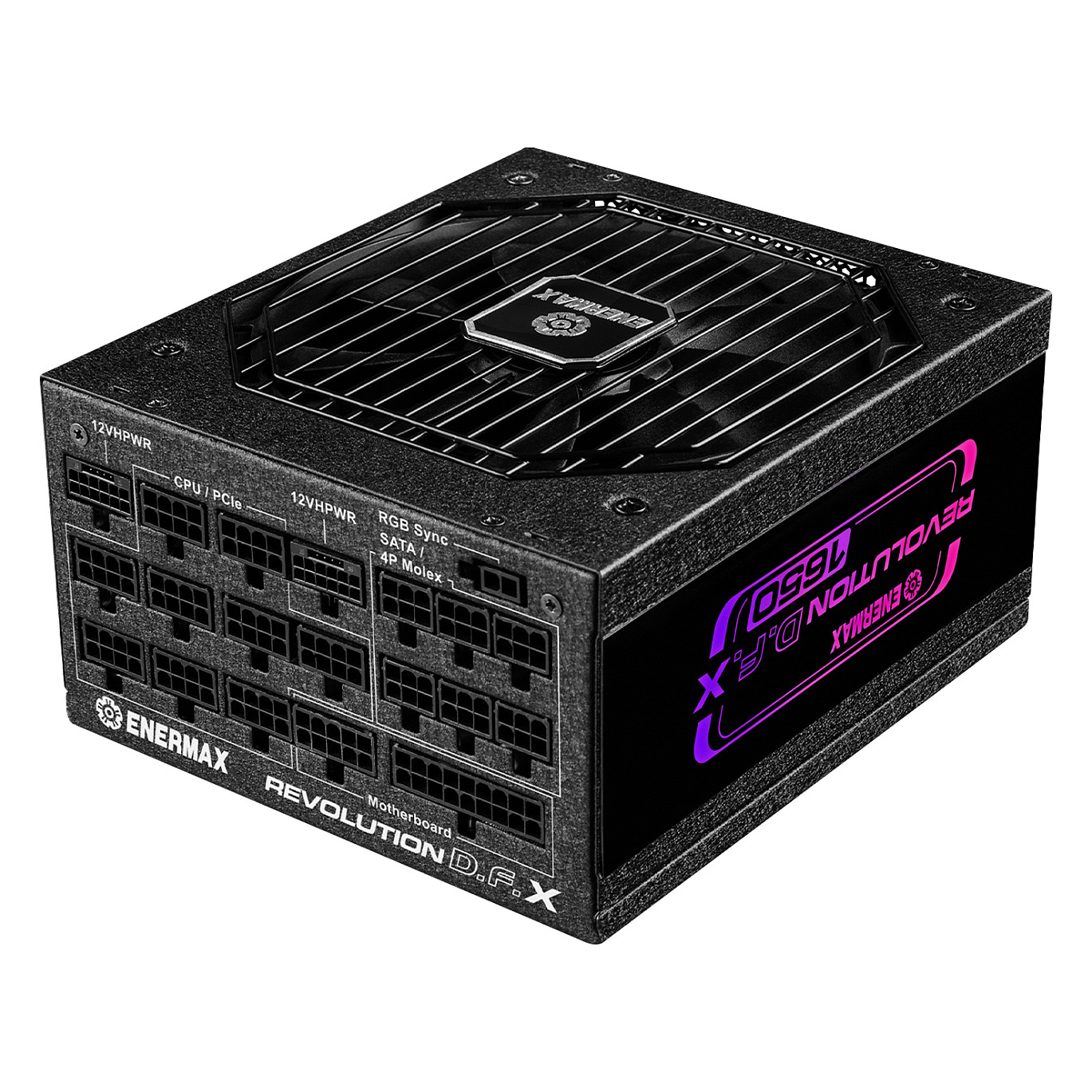 Furnizues Energjie Enermax REVOLUTION D.F. X / 1650W / 80 PLUS Gold / ATX 3.0 / PCIe 5.0 / Fully Modular - Zezë - 3