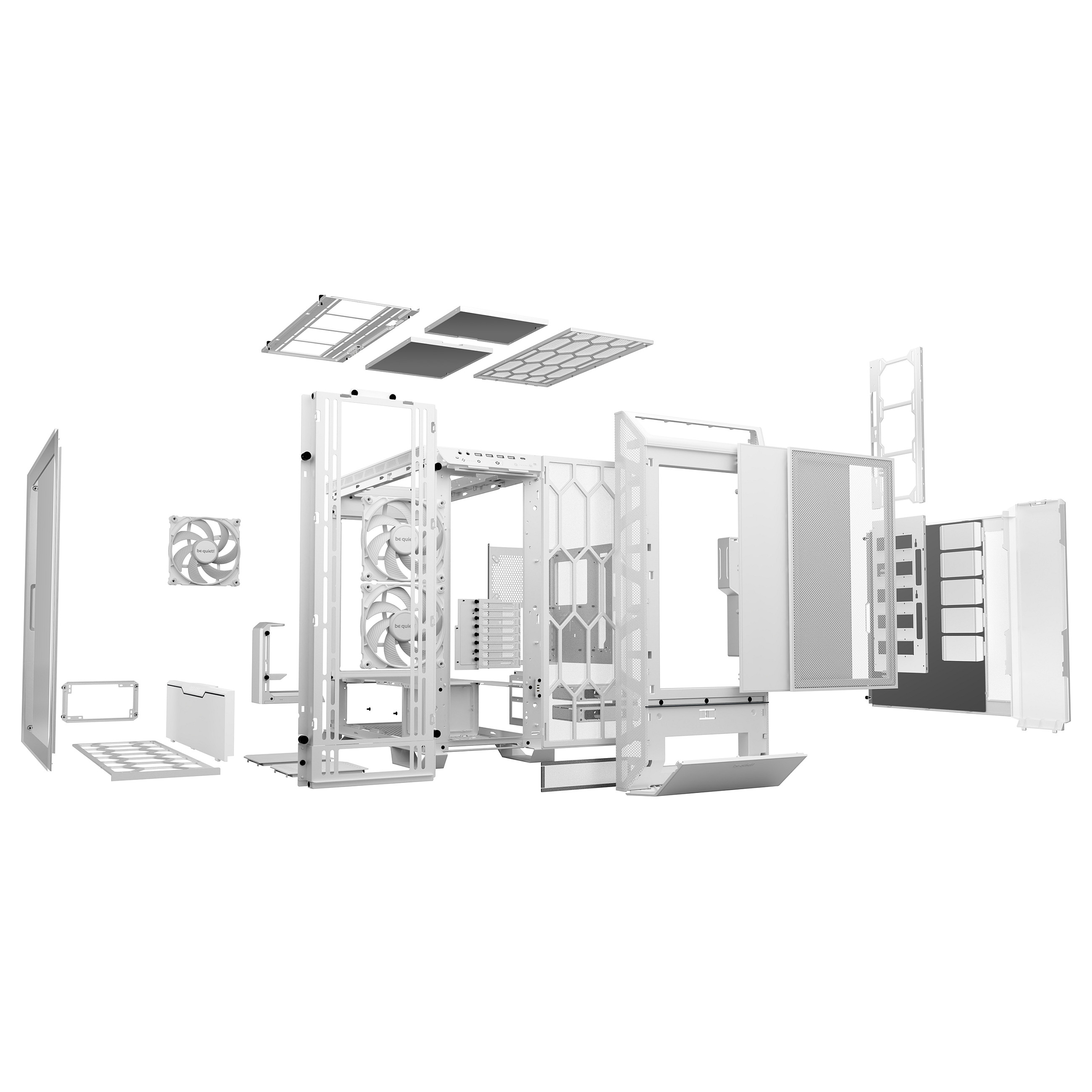 Kasë Tower be quiet! Dark Base Pro 901 – Bardhë - 4