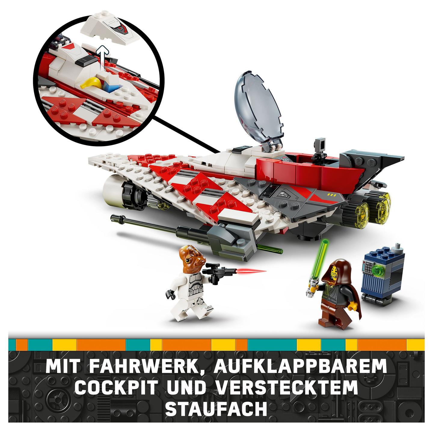 LEGO Star Wars Jedi Bob's Starfighter - 19