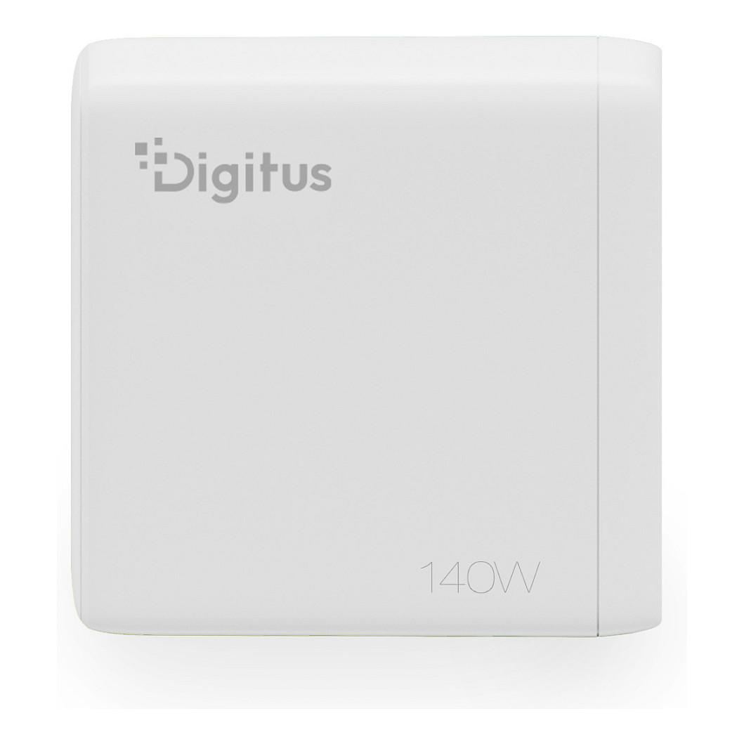 Adapter Digitus DA-10305 / 140W / GaN / 3x USB-C + 1x USB-A / Fast Charging - Bardhë - 2