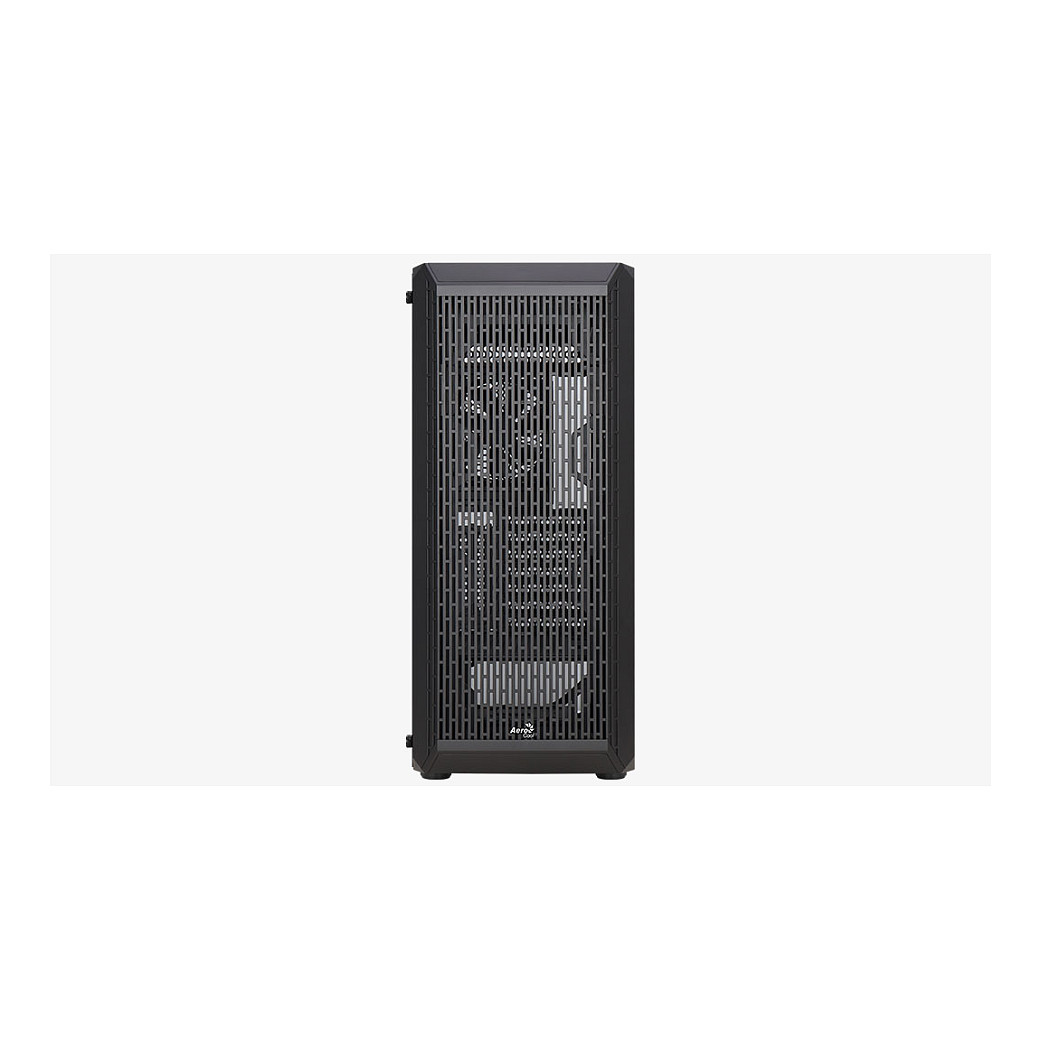 Kasë PC Aerocool Beam-G / Mini Tower / ATX / 1x 120mm Fan / Tempered Glass - Zezë - 2