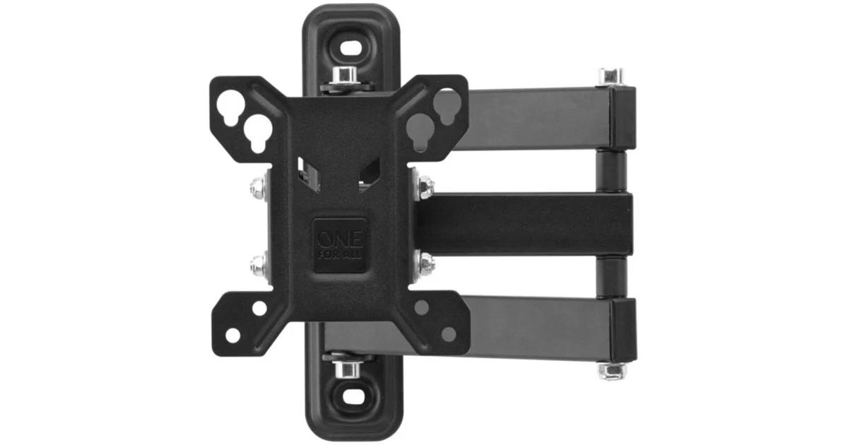 Mbajtëse për TV One For All SMART WM2151 / 13"-27" / 30kg / VESA 75x75-100x100 / Full Motion - Zezë - 2