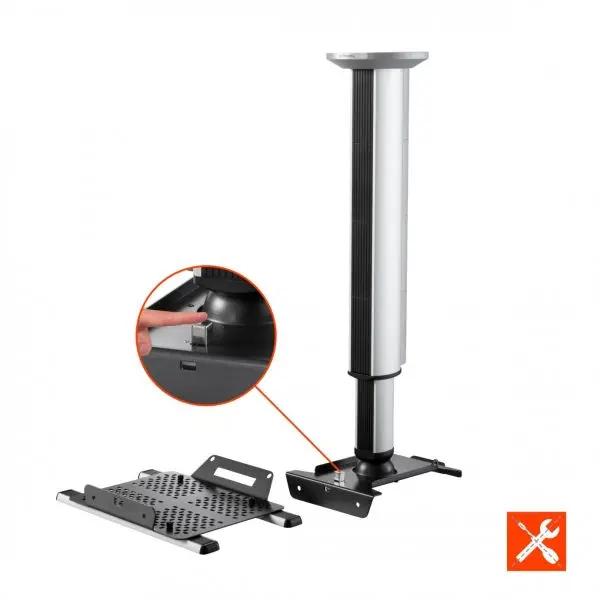 Aksesorë për Projektor celexon MultiCel 4070 Expert / Mbajtëse Tavani / 40–70cm / 25kg - Zezë - 3