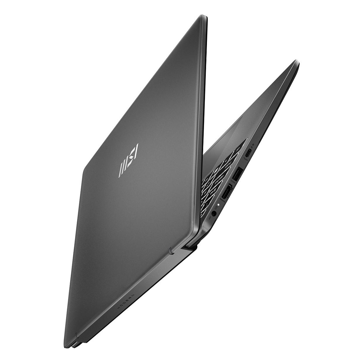 Laptop MSI Modern 13 F13MOG-075FR, Core i5-1334U, 16GB DDR4, 512GB, 13.3" FHD IPS 60Hz, Intel Iris Xe Graphics - Hiri - 12