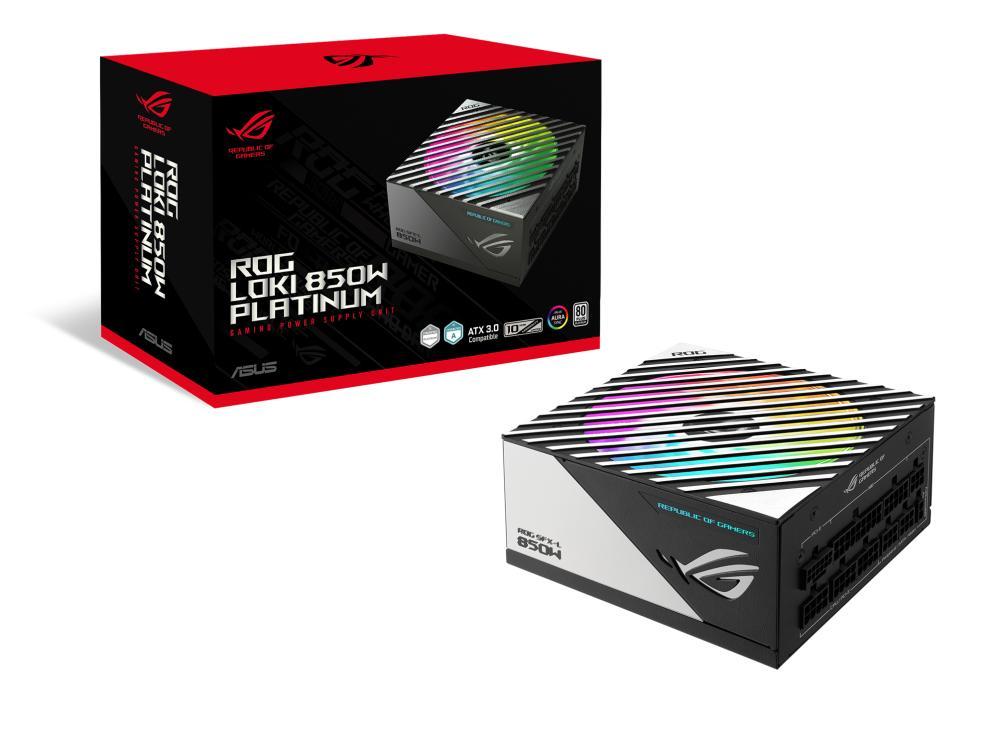 Furnizues Energjie ASUS ROG LOKI 850P SFX-L / 850W / 80 PLUS Platinum / Fully Modular - Zezë/Argjend - 3