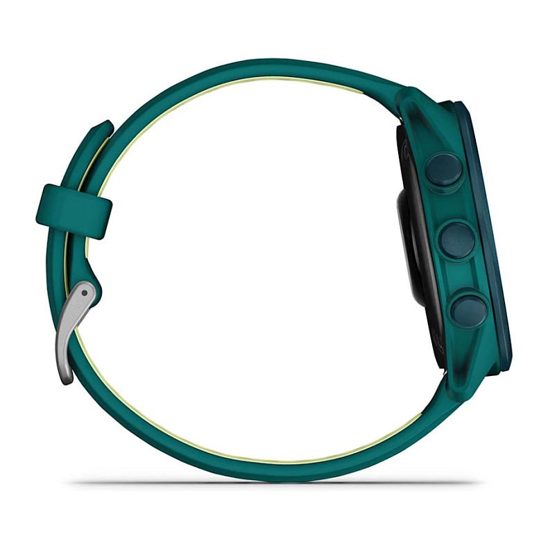 Orë e mençur Garmin Forerunner 170 Music, 42.6mm, 1.2", AMOLED, GPS, Muzikë – Gjelbër/Verdhë - 5