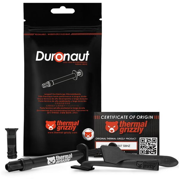 Pastë Termike Thermal Grizzly Duronaut Pro 2g - Zezë - 2