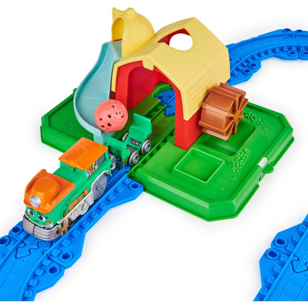 Lodra Spin Master Mighty Express Farm Station Playset – Farm-Frieda / 11 Tracks / Push-and-Go Train - Mix - 5