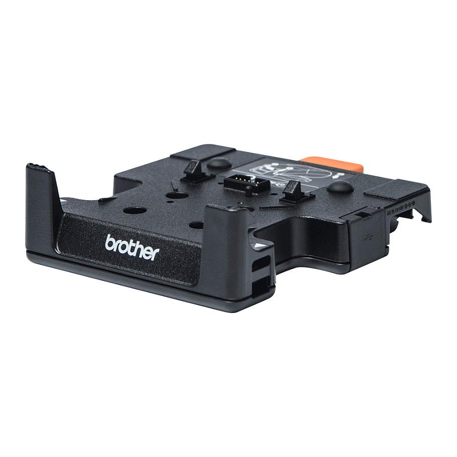 Mbajtëse për Printer Portativ Brother PA-CR-002A, Montim në Automjet, Karikim, USB, për RJ-4230B dhe RJ-4250WB - Zezë - 3
