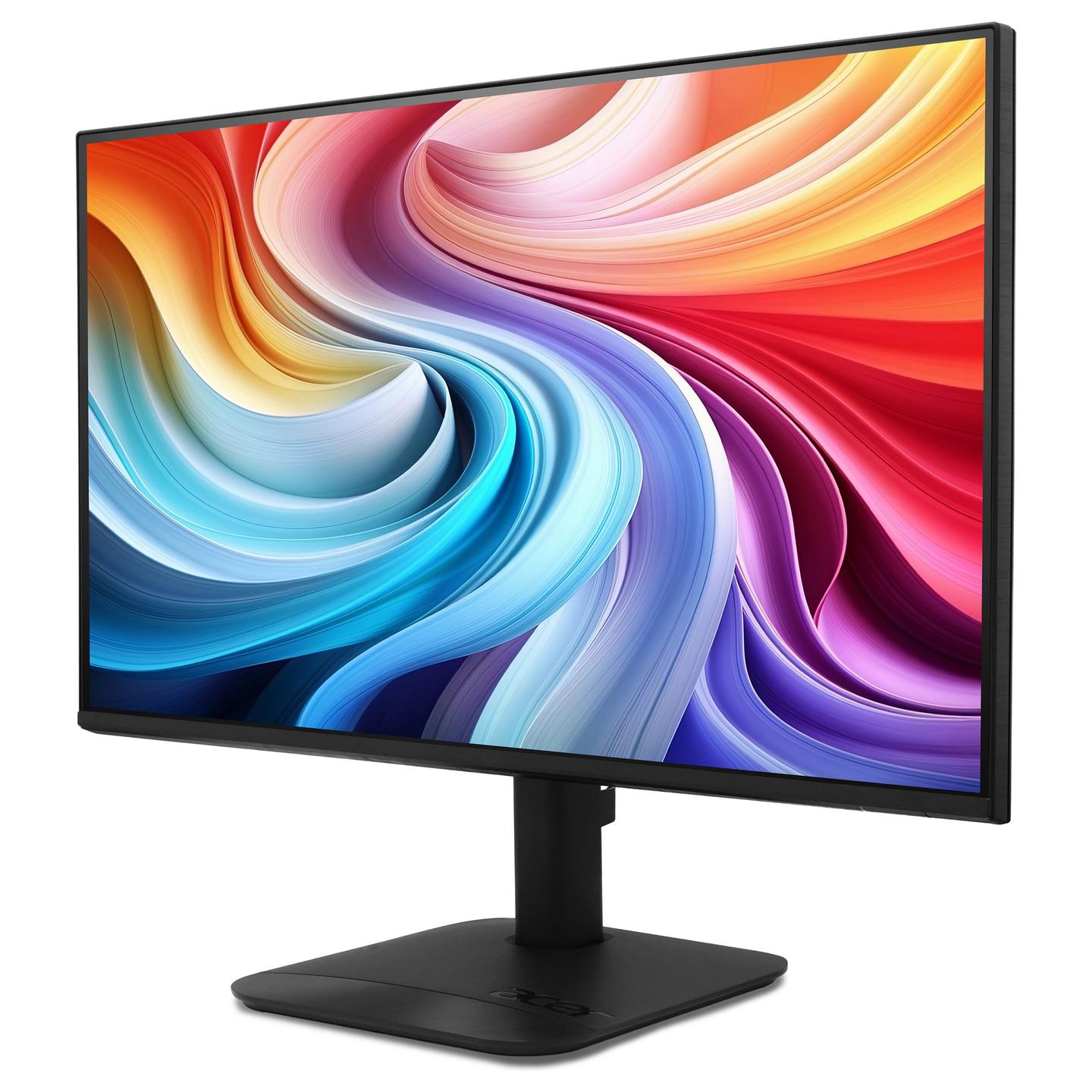 Monitor Gaming Acer KA272U P6, 27", QHD IPS, 144Hz, 4ms, 2xHDMI+DP - Zezë - 3