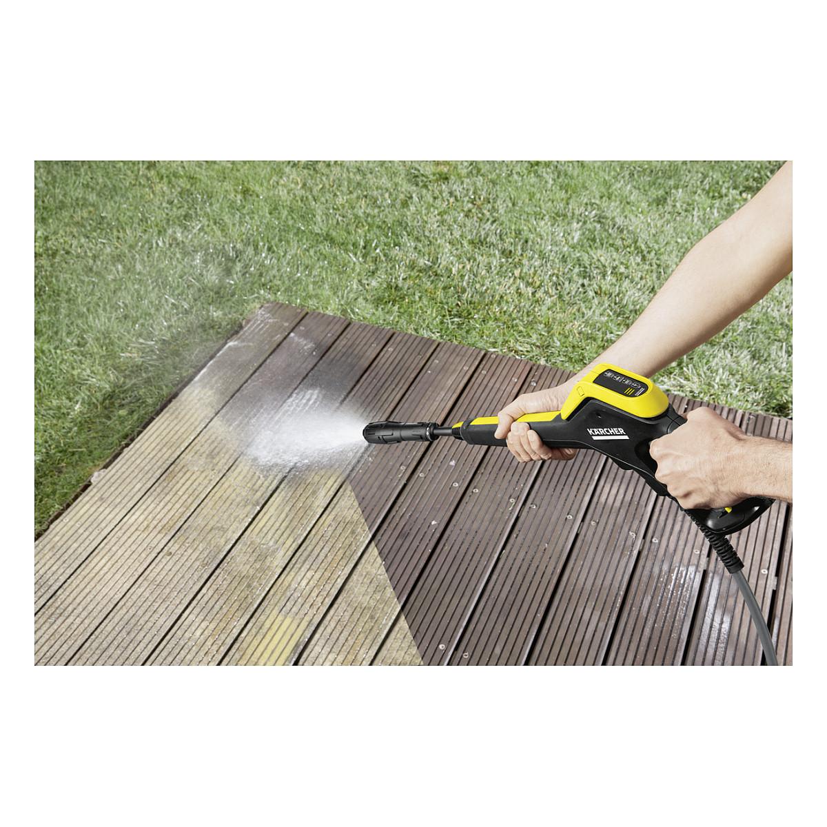 Pastrues me presion Kärcher K 5 Power Control Flex Home / 2100W / 145 Bar / 500L/h / PremiumFlex 10m - Zezë/Verdhë - 9