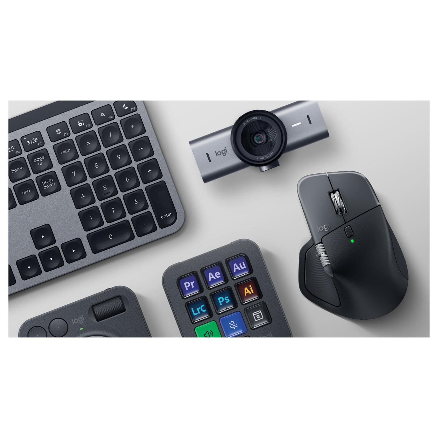 Maus pa kabllo Logitech MX Master 4S for Mac / Bluetooth - Zezë - 10