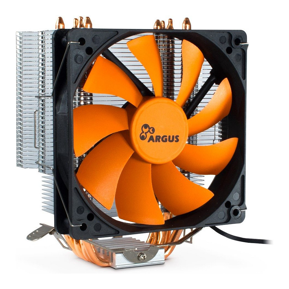 Ftohës për Procesor Inter-Tech Argus SU-260 / 150W TDP / 120mm PWM Fan / 4 Heatpipe / LGA775/115x/1366 / AM2/AM3/AM4/FM – Zezë
