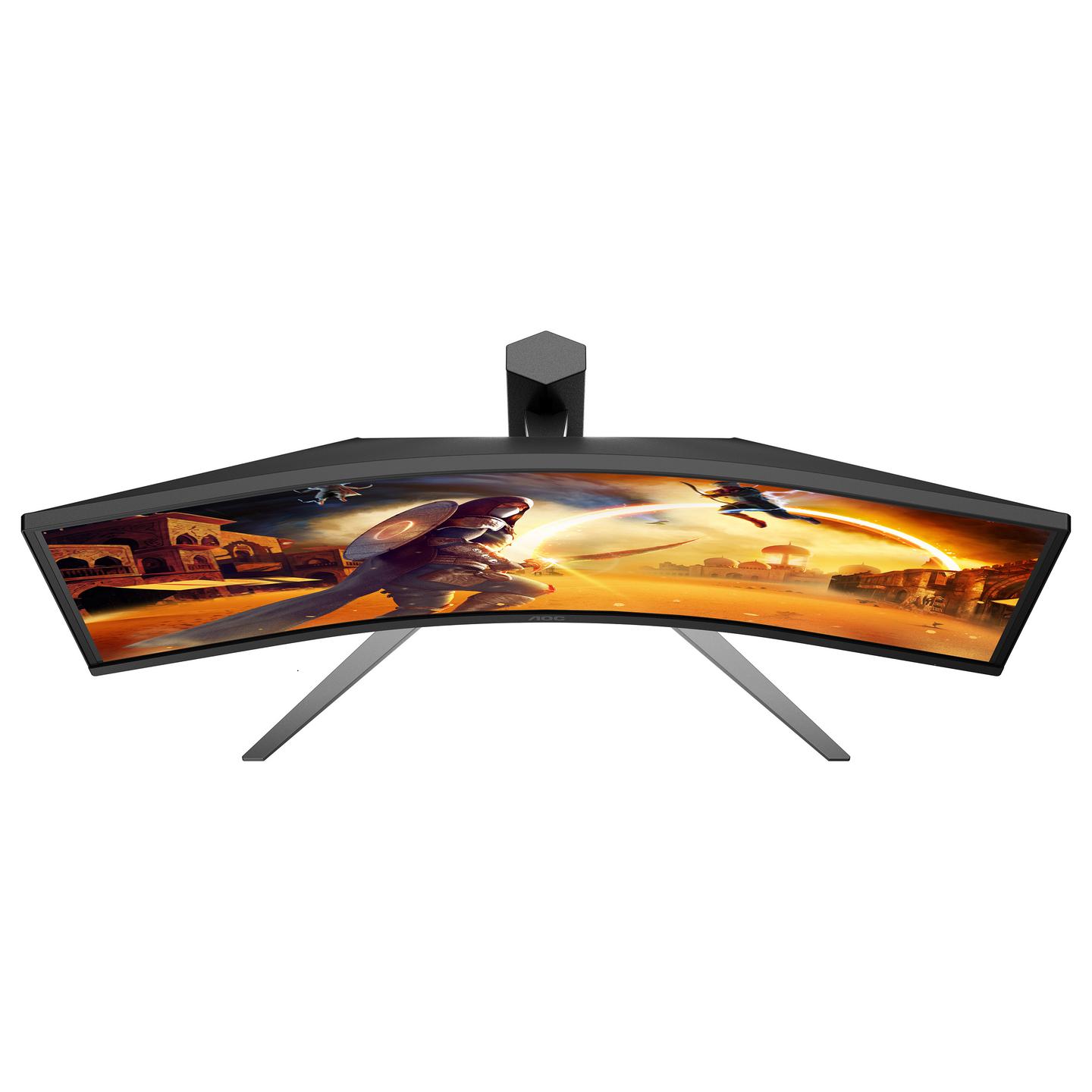 Monitor Gaming AOC CU34G4CA, 34", UWQHD Fast VA Curved, 180Hz, 1ms, HDMI+DP+USB-C+USB - Zezë - 8