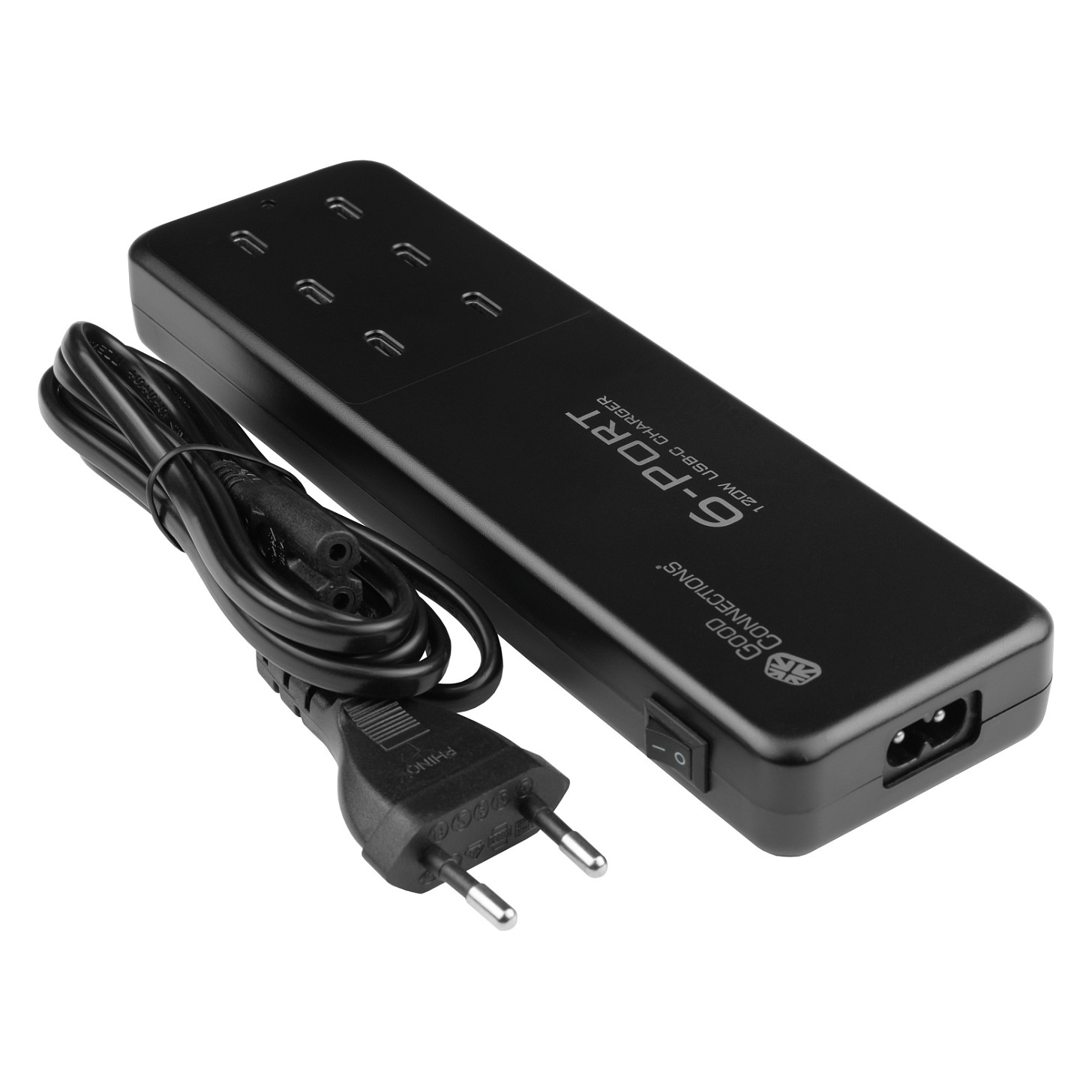 Stacion Karikimi USB-C Good Connections / 120W / 6x USB-C / PD 3.0 / Quick Charge 4+ – Zezë - 3