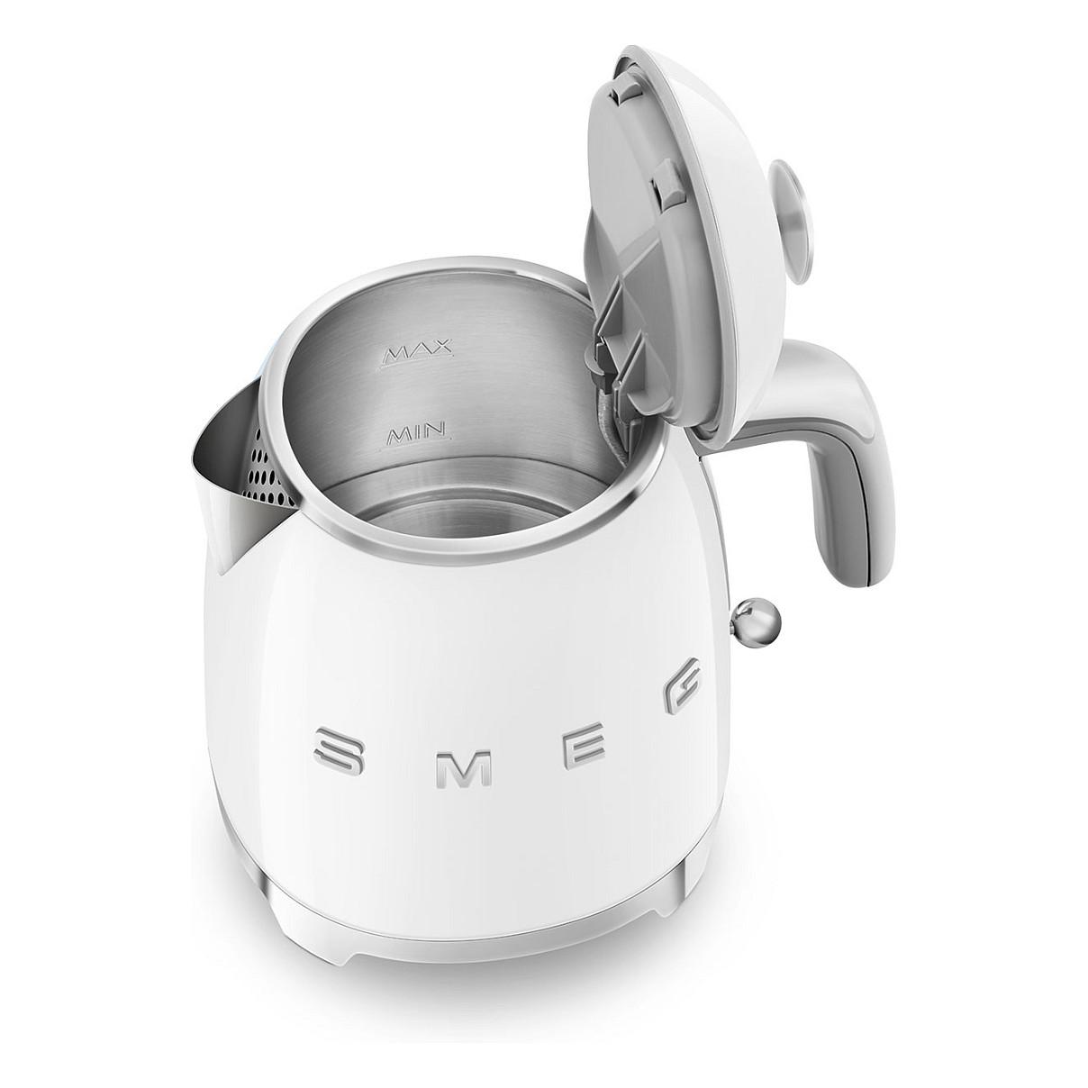 Çajnik Elektrik Smeg KLF05WHEU, 0.8L, 1400W, 360° – Bardhë - 13