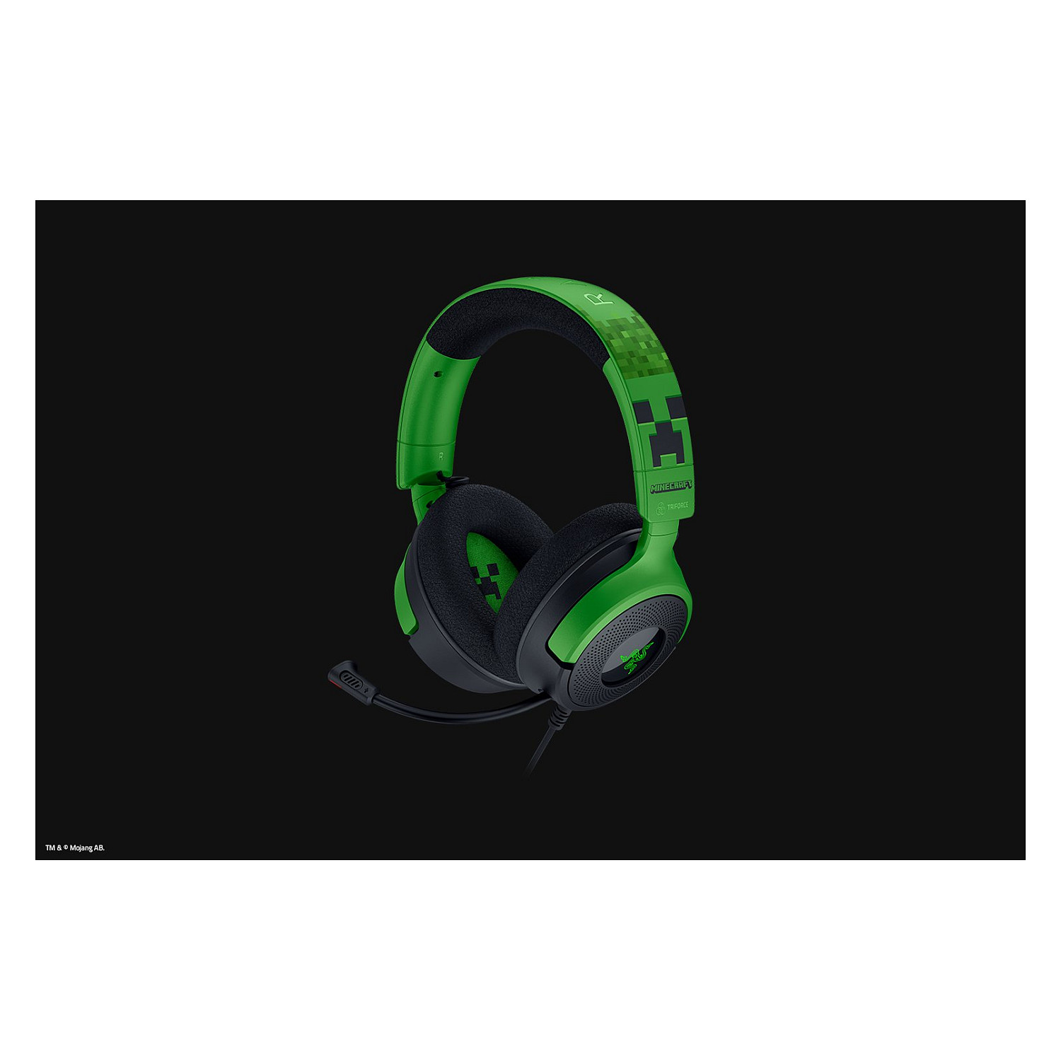 Kufje Gaming Razer Kraken V4 X / USB + 3.5 mm / 20–20.000 Hz / 1.8 m - Zezë/Gjelbër - 3