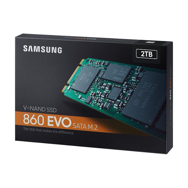 SSD e Brendshme Samsung 860 EVO / 2TB / M.2 2280 / SATA III / 550MB/s Read / 520MB/s Write – Zezë - 9
