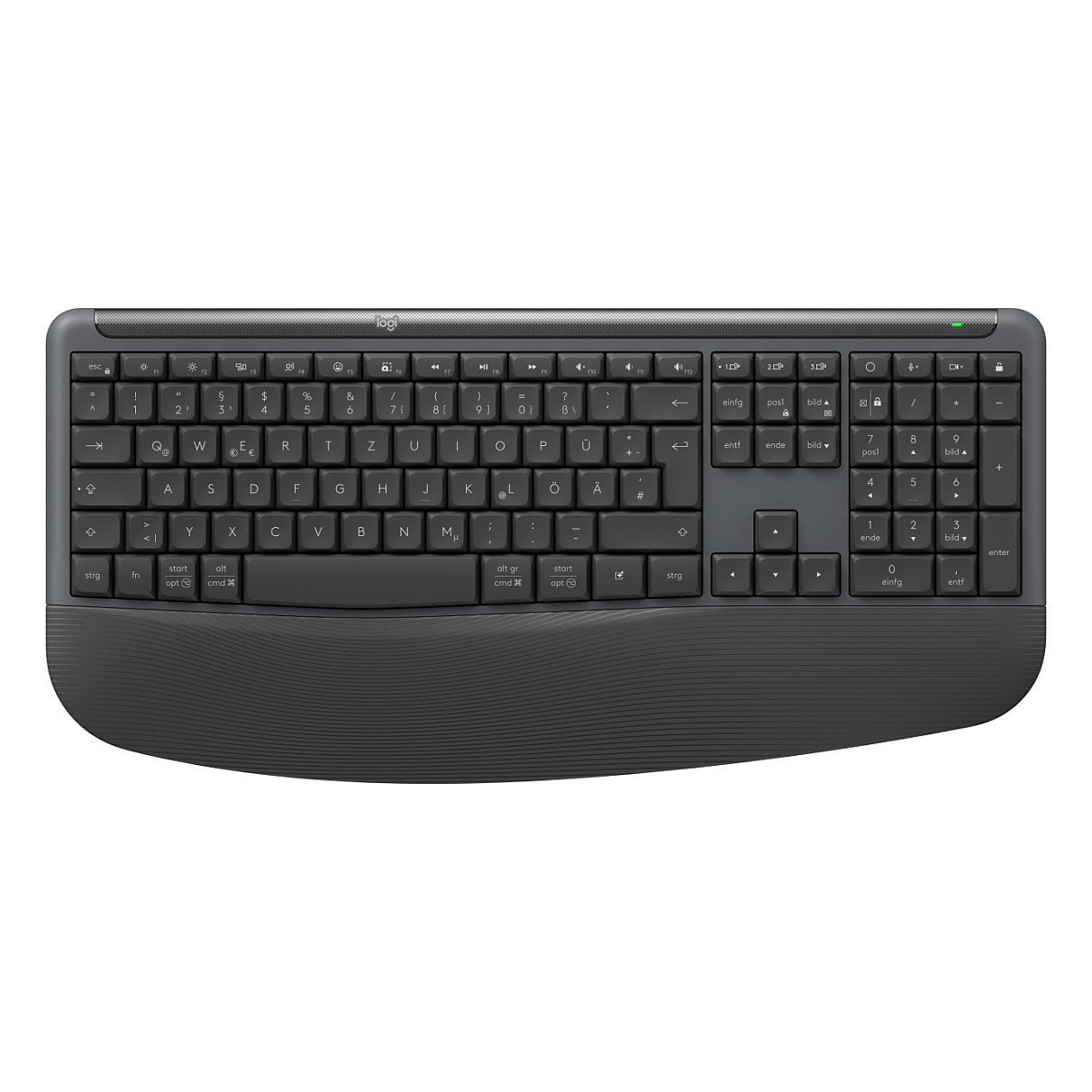 Combo (Tastierë&Maus) Logitech Signature Comfort Plus Combo MK880 / Wireless / Swiss QWERTZ / Bluetooth + RF Wireless - Hiri - 4