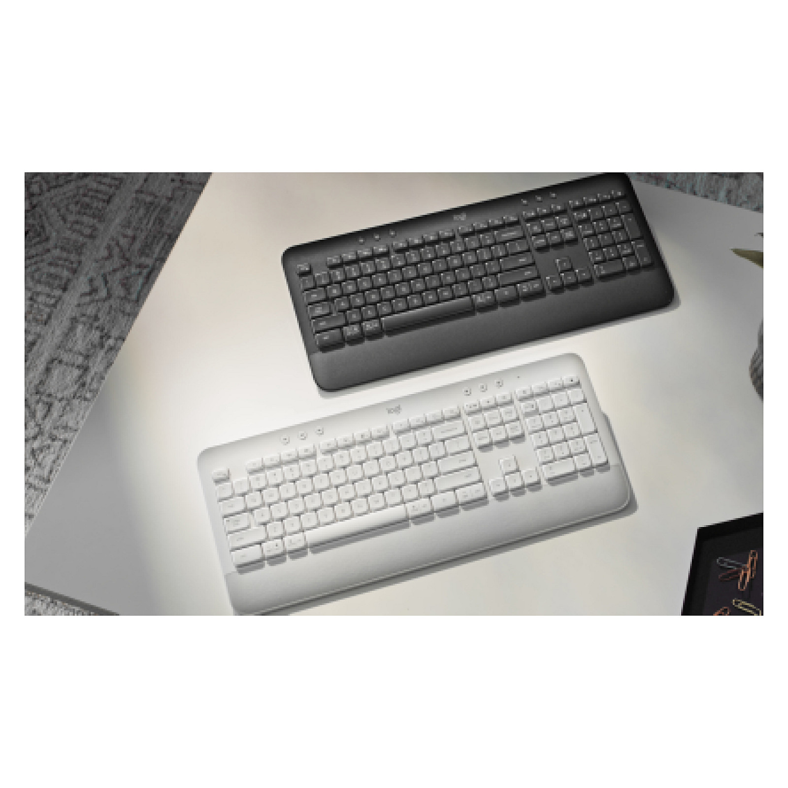 Tastierë Pa kabllo Logitech Signature K650 / 920-010947 / Full-Size / QWERTZ CZ/SK / Bluetooth 5.1 + Logi Bolt / Numpad - Hiri - 2