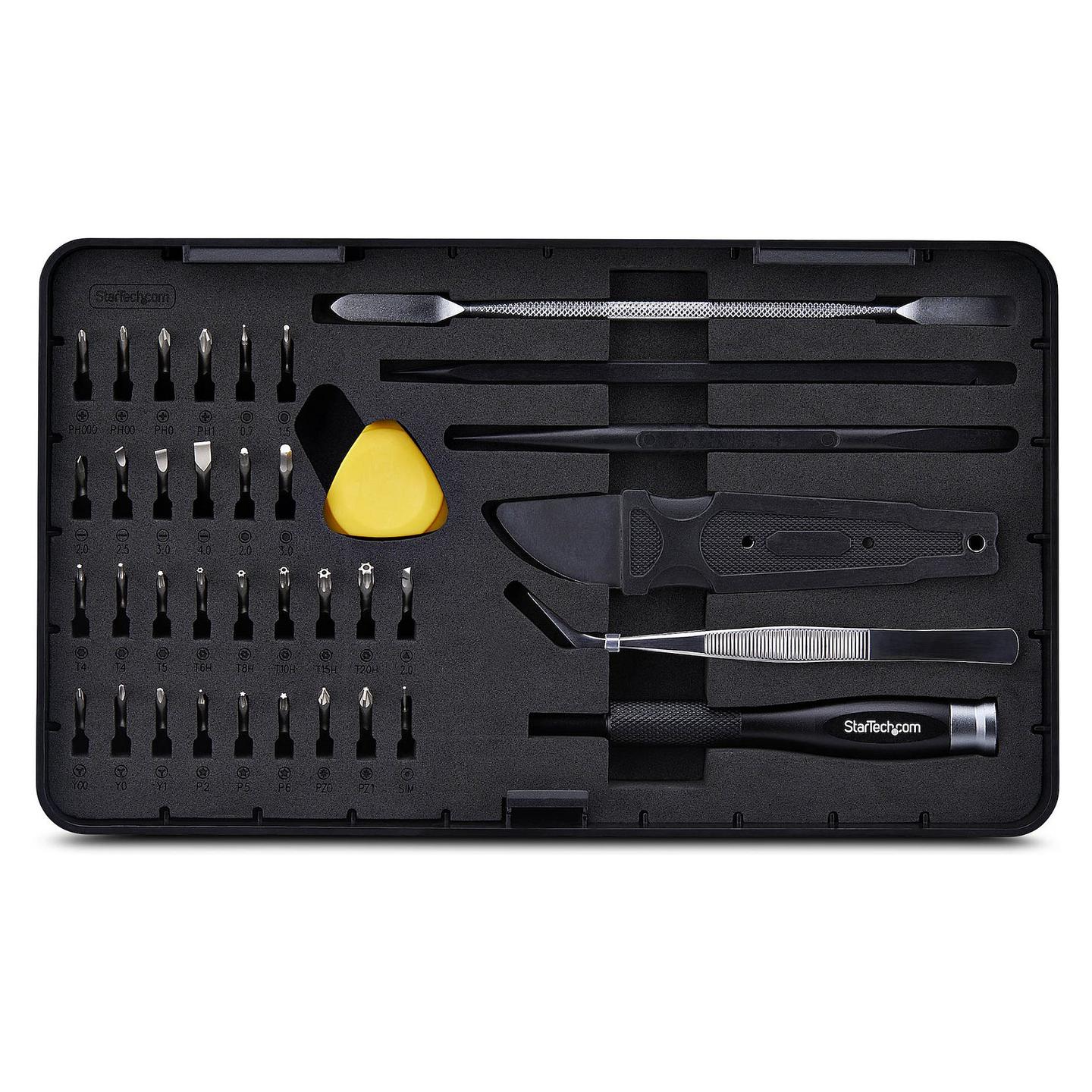 Set Veglash për Riparim StarTech.com LAPTOP-TOOL-KIT, 40 Pjesë, 30 Maja Precize - Zezë - 3
