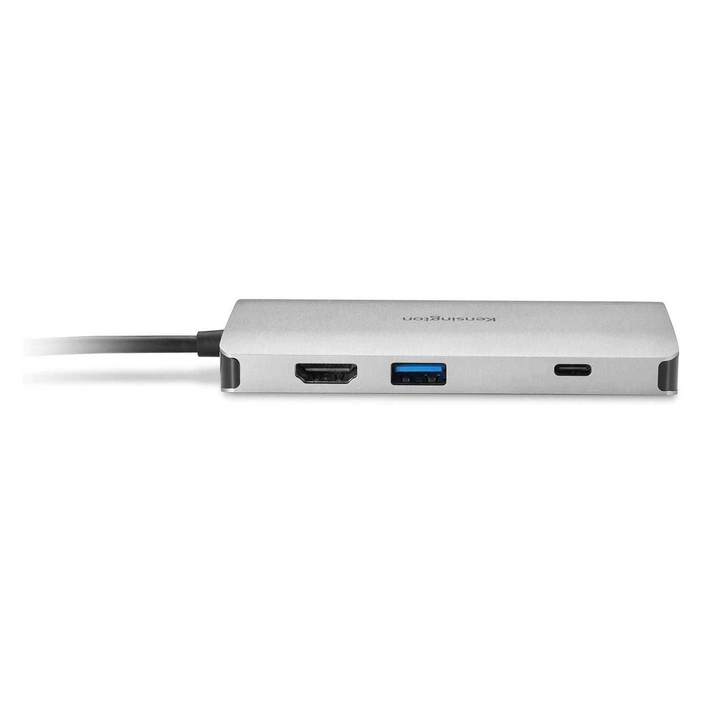 Docking Station Kensington UH1400P / USB-C / 8-in-1 / HDMI / LAN - Argjend - 3