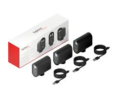 Logitech Mevo Start 3-Pack Wireless Live Streaming Camera, 1080p HD, Wi-Fi, Bluetooth, 3× Cameras – Black - 3