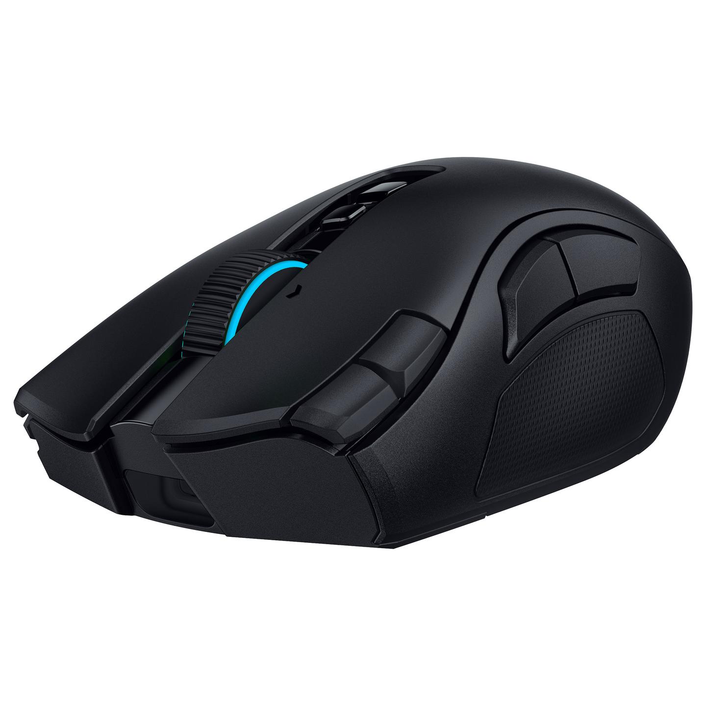 Maus Gaming pa Kabllo Razer Naga V3 Pro, Wireless 2.4GHz + Bluetooth, 50000 DPI, 23 Butona, RGB - Zezë - 4