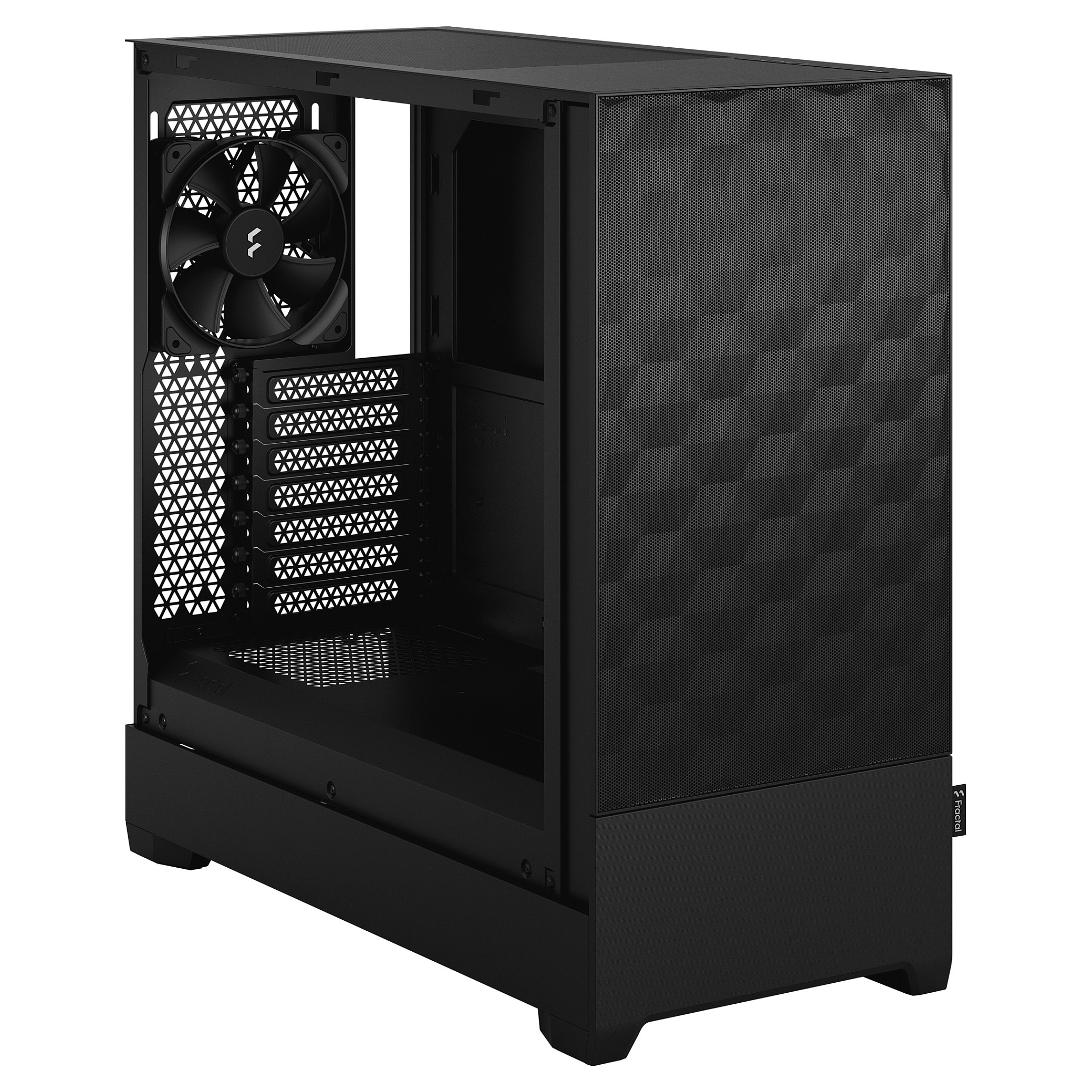 Kasë PC Fractal Design Pop Air / Tower / ATX / 3x 120mm Fan - Zezë - 7