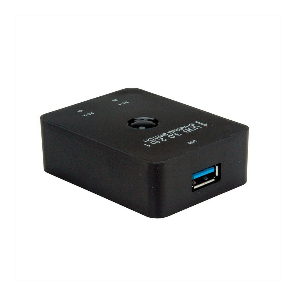 Switch USB VALUE 14.99.2015, USB 3.2 Gen 1, 2 porta, 5 Gbps - Zezë - 6