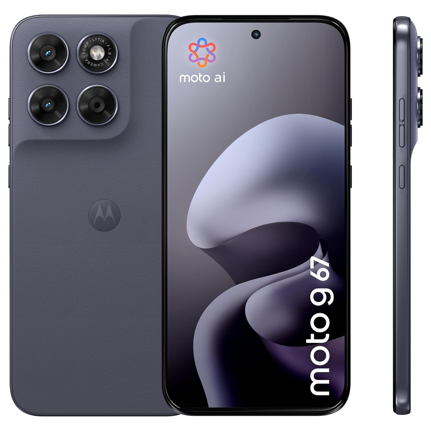 Telefon Motorola moto g67 / 4GB / 256GB / 5G / Hybrid Dual SIM - Gri - 8