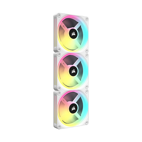 Ftohës për Kasë Corsair iCUE LINK QX120 / 120mm / 400-2400 RPM / RGB / PWM – Bardhë - 7