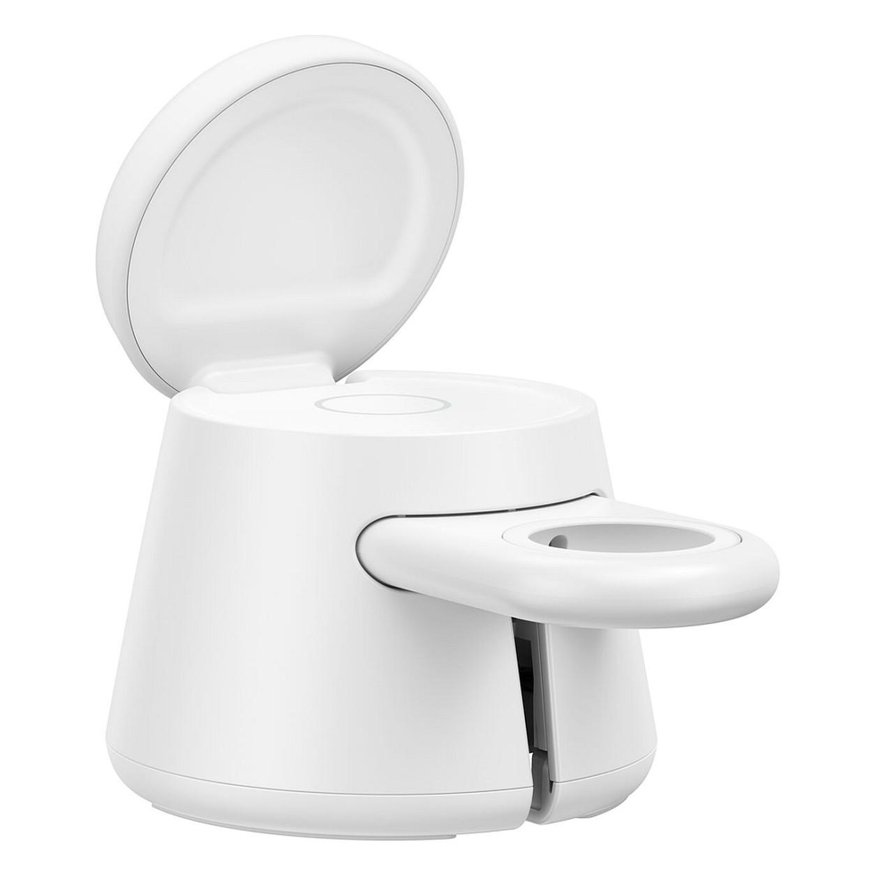 Adapter Belkin UltraCharge / Qi2.2 / 25W / Modular / 3-në-1 / USB-C - Bardhë - 3