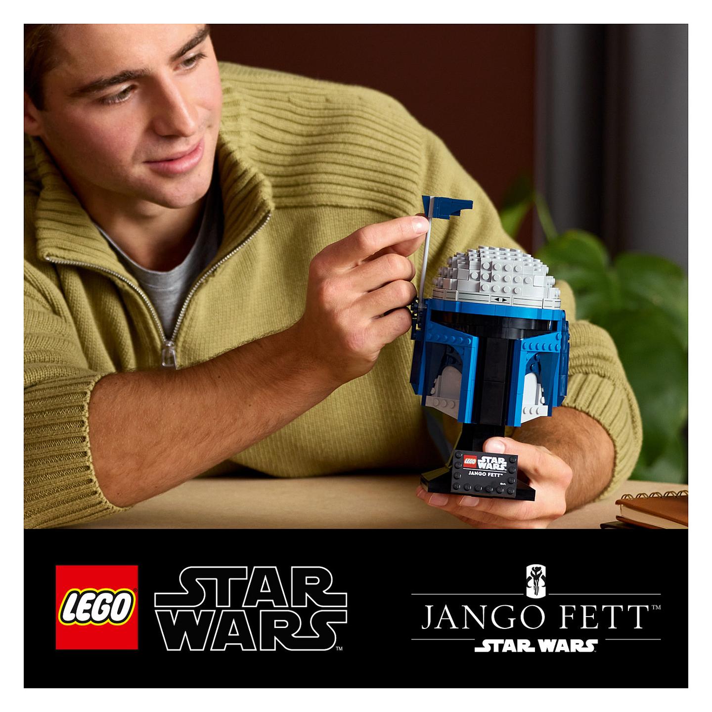 LEGO Star Wars Jango Fett Helmet 75408 - 32