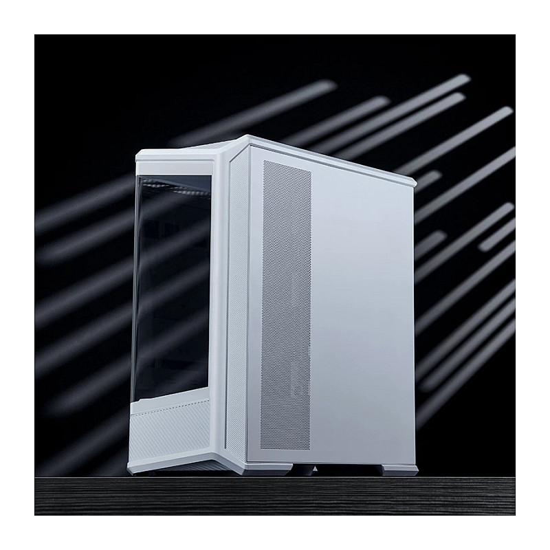 Kasë PC Jonsbo D400 / Midi Tower / ATX / Tempered Glass - Bardhë - 26