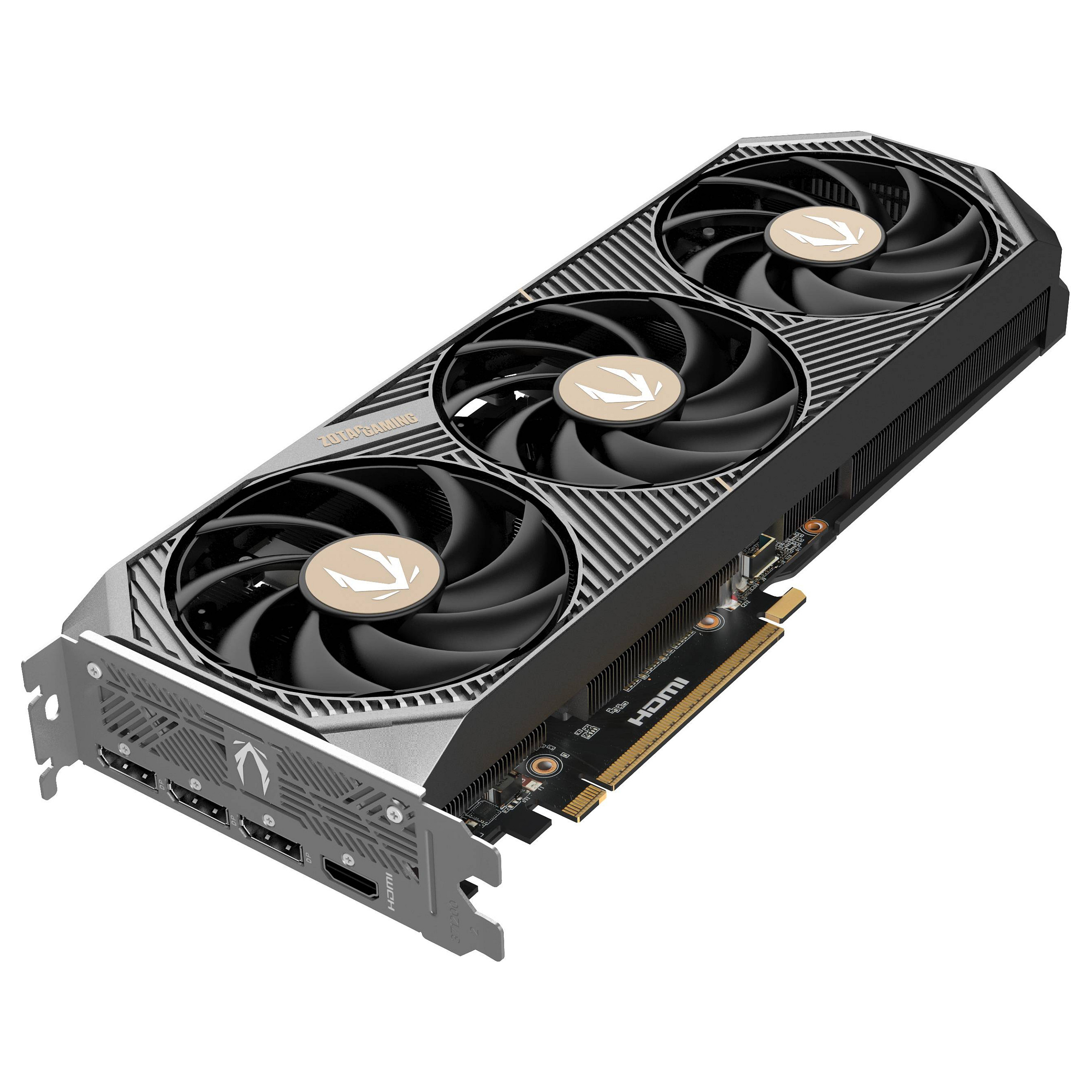 Kartë Grafike NVIDIA GeForce RTX 5070 / 12GB / Zotac GAMING SOLID OC / GDDR7 / 3 Fan - Zezë - 5