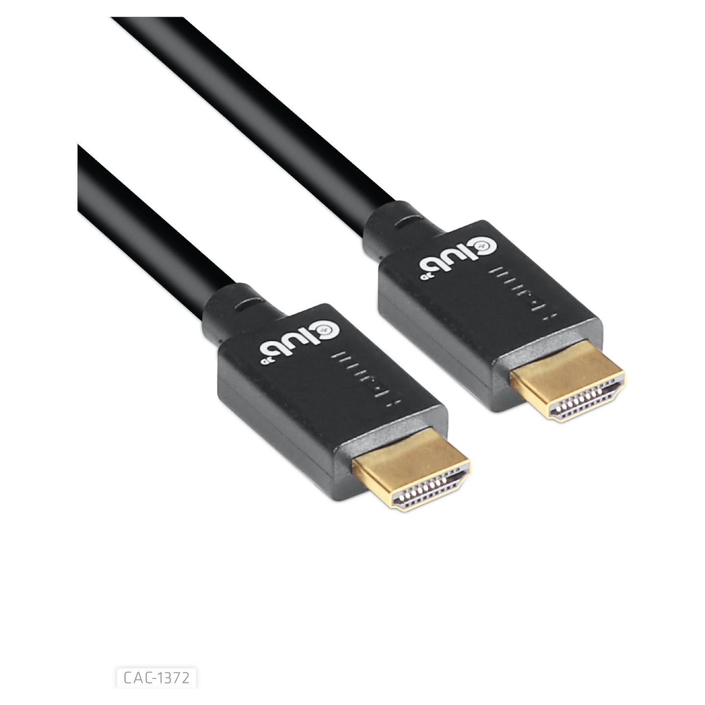 Kabllo HDMI Club 3D CAC-1372 / HDMI në HDMI / 2m / HDMI 2.1 / 8K 60Hz / 4K 120Hz - Zezë - 12
