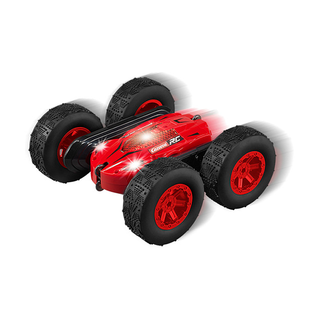 Lodra Carrera RC Turnator 2.0 / Stunt Car / 1:24 / Electric / 2.4 GHz / 360° Stunts / 12+ - Zezë/Kuqe - 2