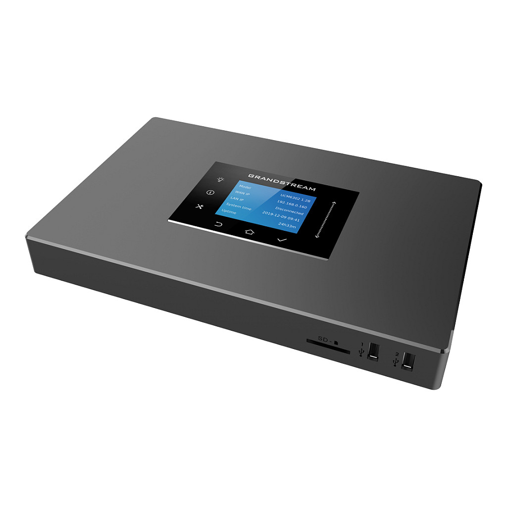 Pajisje VoIP Grandstream UCM6300A / IP-PBX / 250 Përdorues / PoE+ - 3