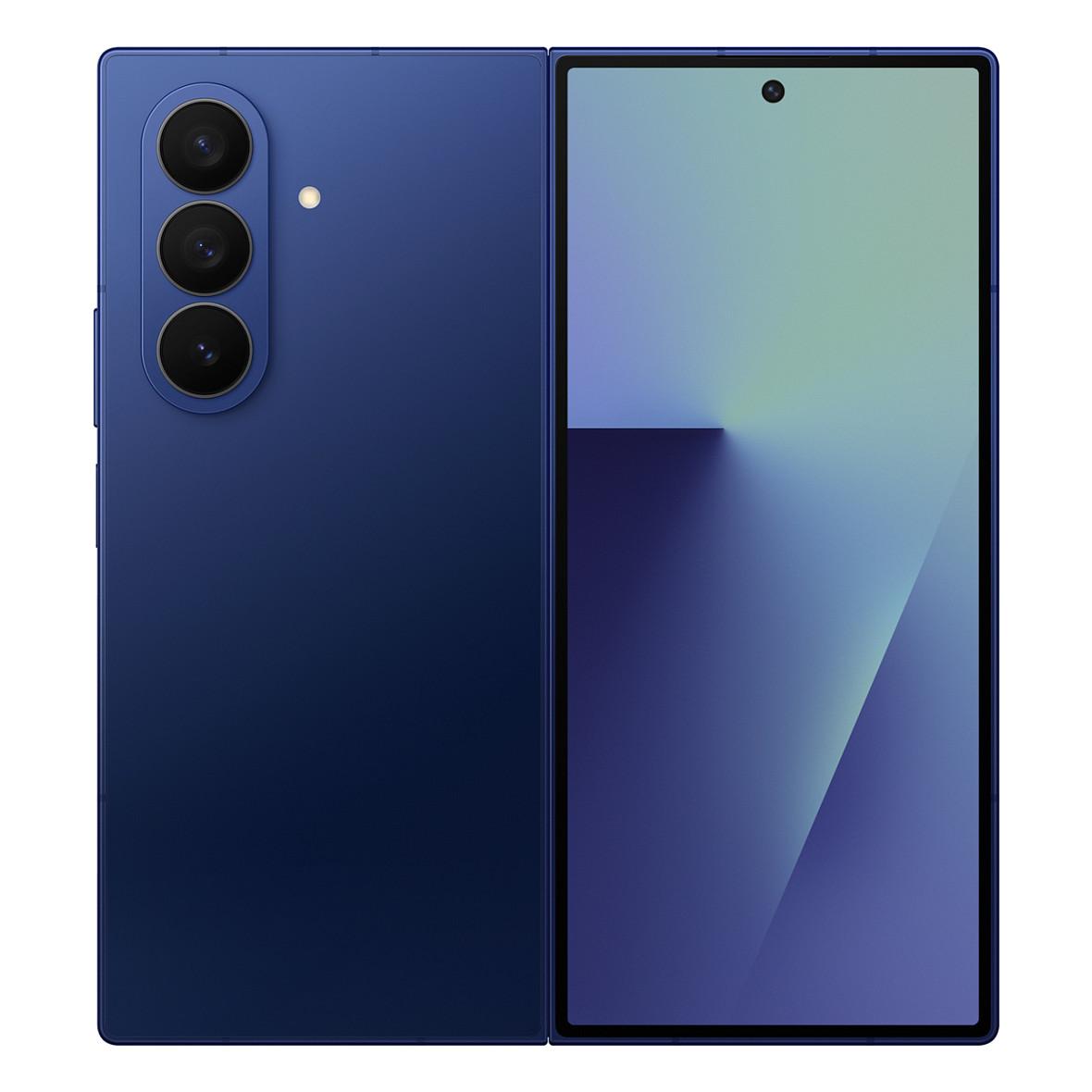Telefon Android Samsung Galaxy Z Fold7 5G / Snapdragon 8 Elite for Galaxy / 12GB / 512GB / 8" Dynamic AMOLED 2X / 120Hz / 200MP – Blu - 2
