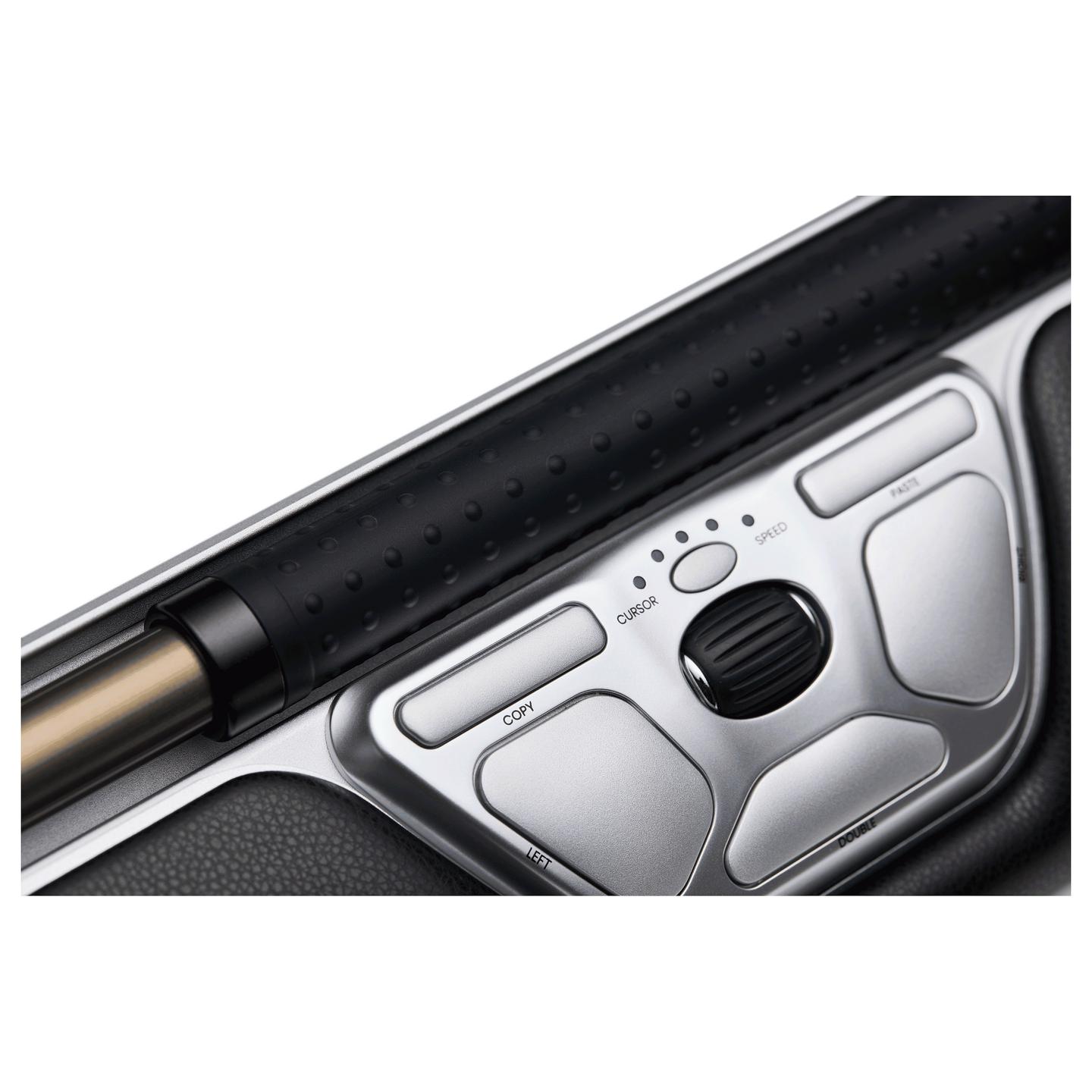 Maus me kabllo Contour Design RollerMouse Red Max, USB, 2800 DPI, 7 Butona, Mbështetëse për Parakrahun, Ergonomik - Zezë - 2
