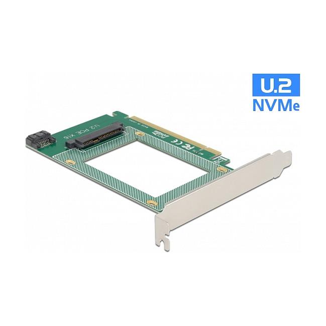 Kartë Zgjerimi PCI Express Delock 90051 / PCIe 4.0 x16 / 1x U.2 SFF-8639 / NVMe / SATA 6Gbps - 2