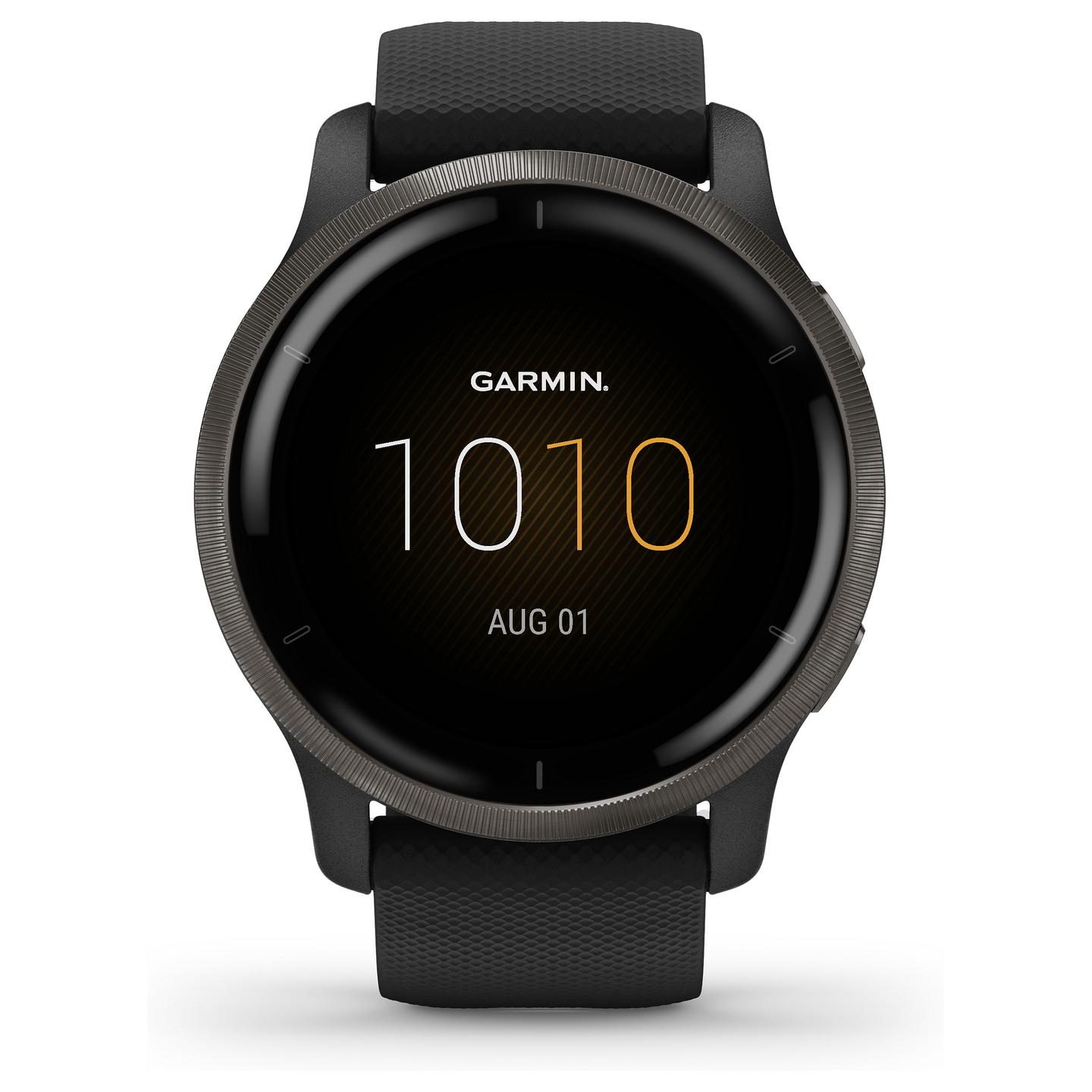 Orë e mençur Garmin Venu 2 / 45mm / AMOLED / GPS / Bluetooth / Wi-Fi - Zezë/Slate - 28